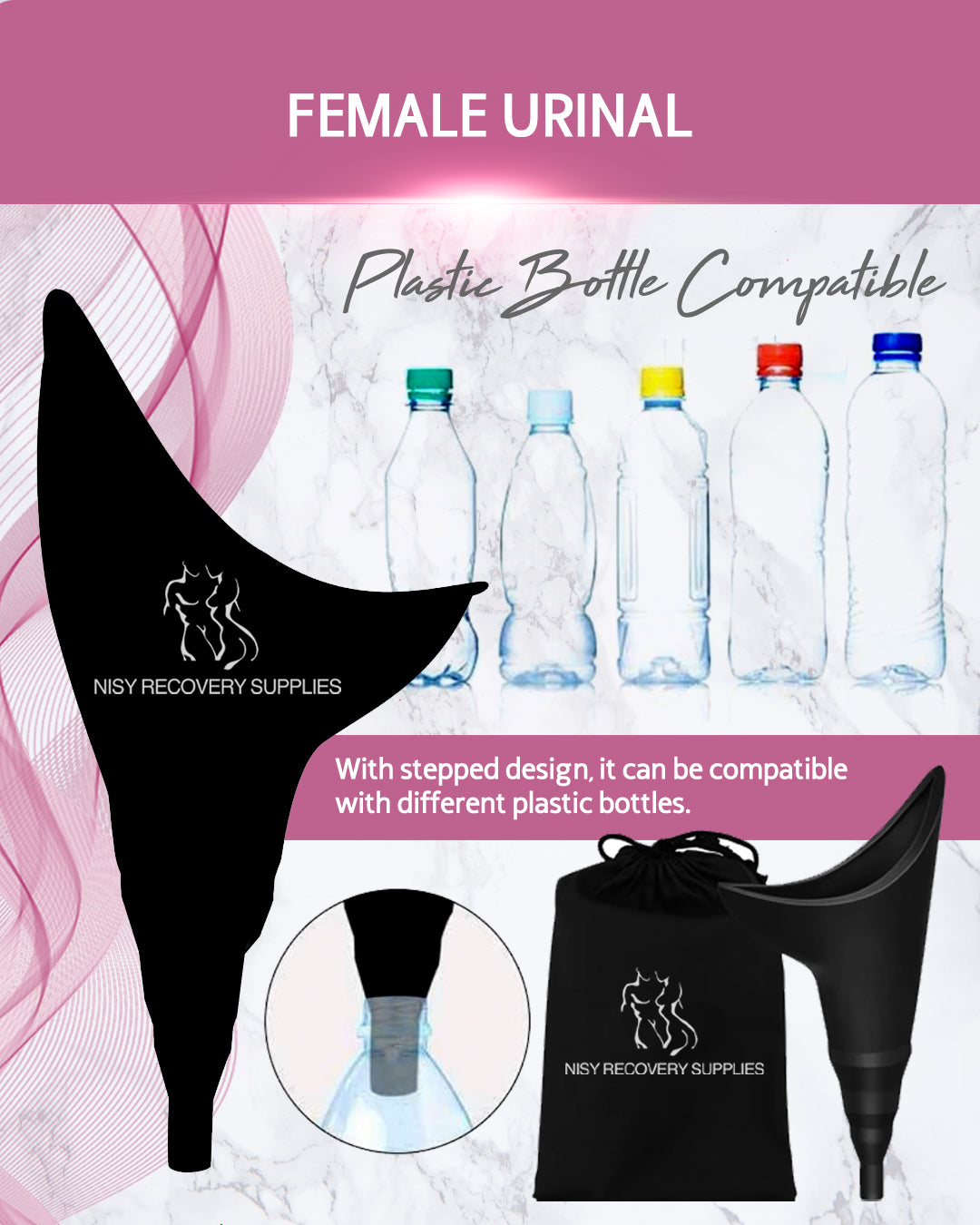 Female Urinal for Post BBL, Liposuction, and Tummy Tuck Recovery - Convenient and Comfortable Solution